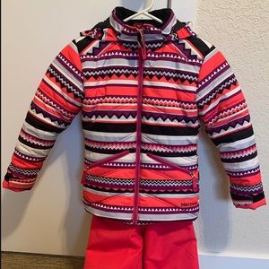 Girls size 4/5 snow ski outfit